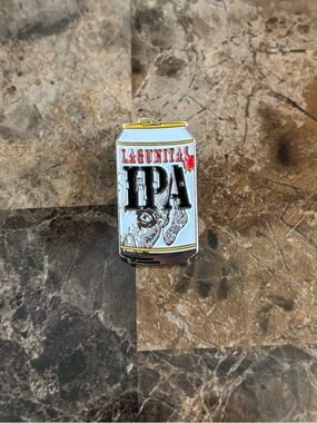 Lagunitas IPA Beer Can Enamel Pin Collectible Barware Breweriana Novelty New